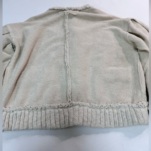 FREE PEOPLE We The Free Cute In This Cardigan Womens Size Small Ivory Chunky NWT - Picture 10 of 16